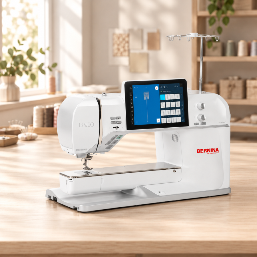 Швейно-вышивальная машина Bernina 990 — швейная техника