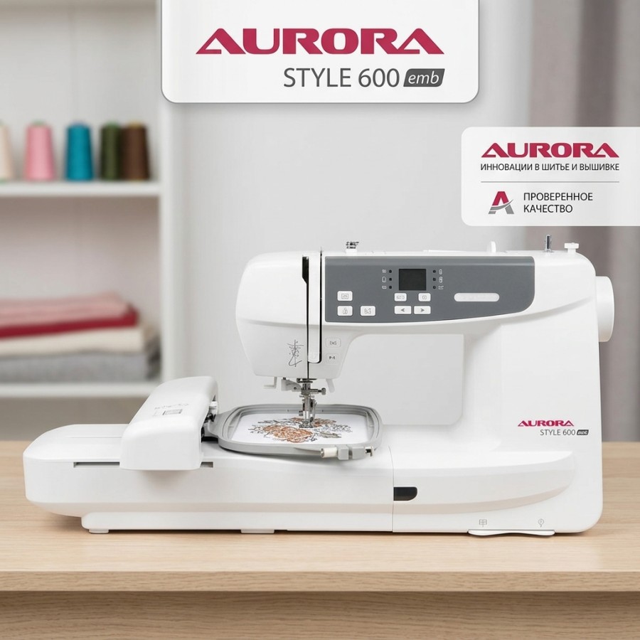 Вышивальная машина Aurora STYLE 600 emb — Вышивальные машины