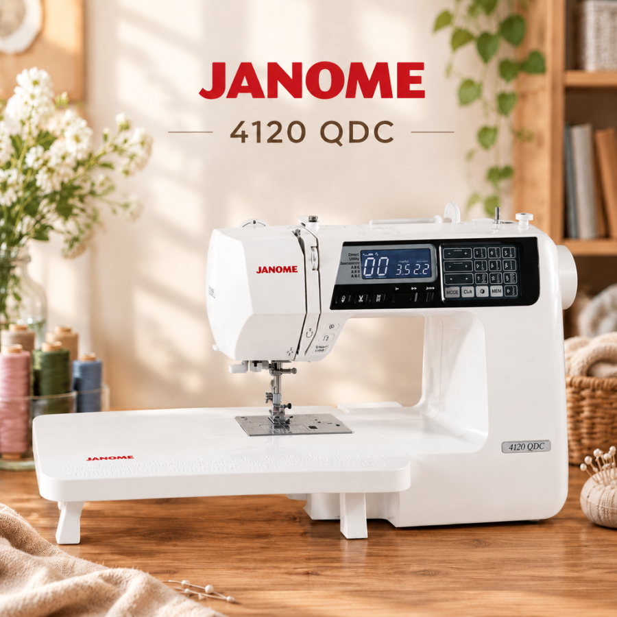 Швейная машина Janome 4120 QDC — швейная техника Швейная машина Janome 4120 QDC — швейная техника