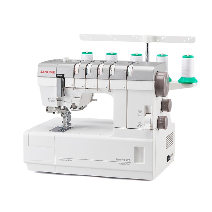 Распошивальная машина Janome CoverPro 3000 — Распошивальные машины