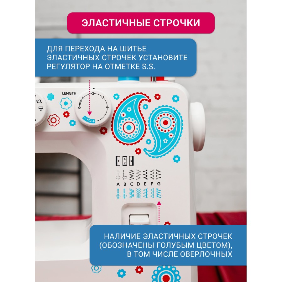  Швейная машина Janome U-5505