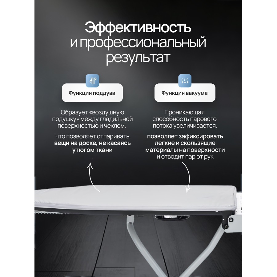 Гладильная доска с функциями Metalnova Compact Plus — Гладильные доски