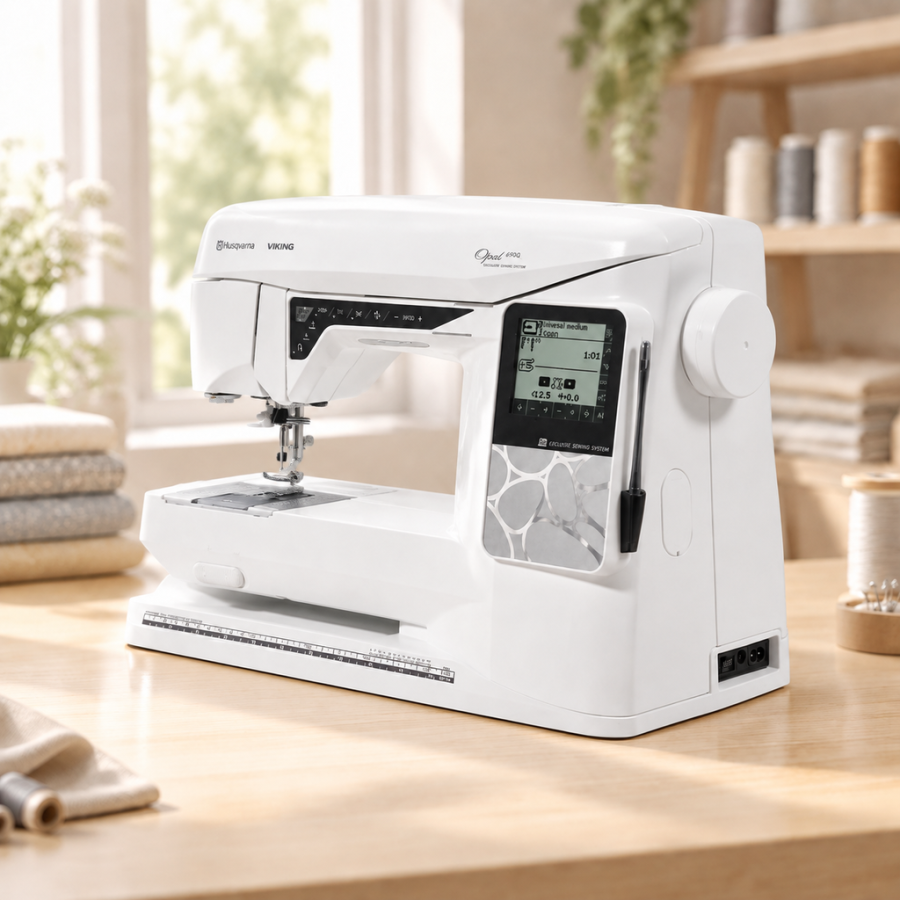 Швейная машина Husqvarna Opal 690 Q — швейная техника