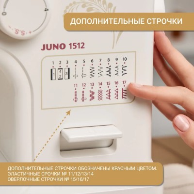 Швейная машина Janome Juno 1512
