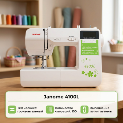 Швейная машина Janome 4100L