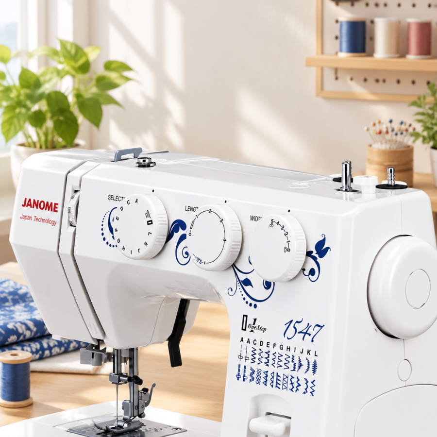 Швейная машина Janome 1547 - швекйная техника