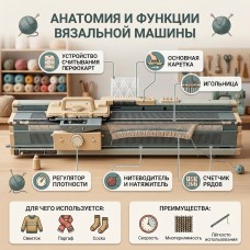 Двухфонтурная вязальная машина SILVER REED SK 280/SRP 60N