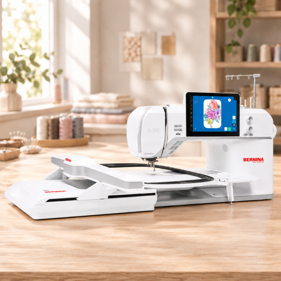 Швейно-вышивальная машина Bernina 990 — швейная техника