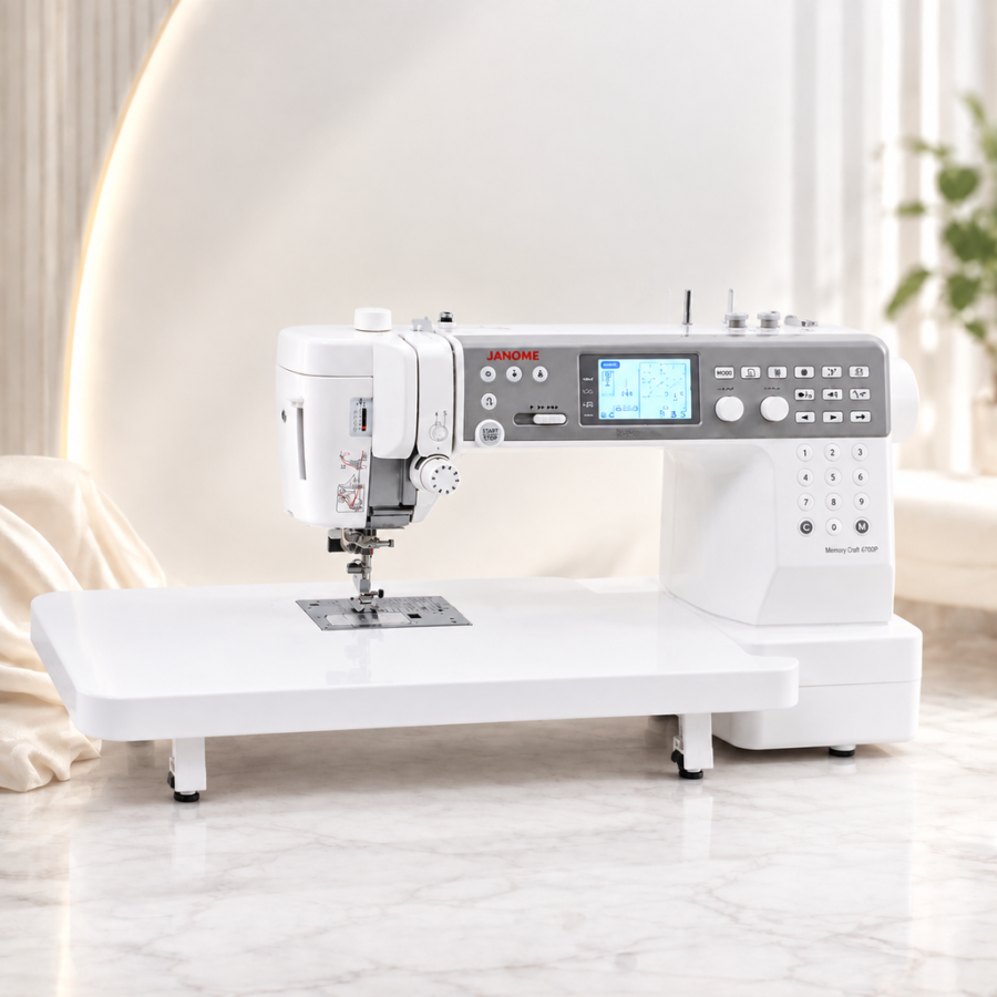 Швейная машина JANOME Memory Craft 6700P — швейная техника Швейная машина JANOME Memory Craft 6700P — швейная техника