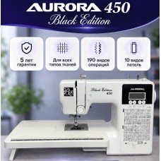 Швейная машинка AURORA Black Edition 450