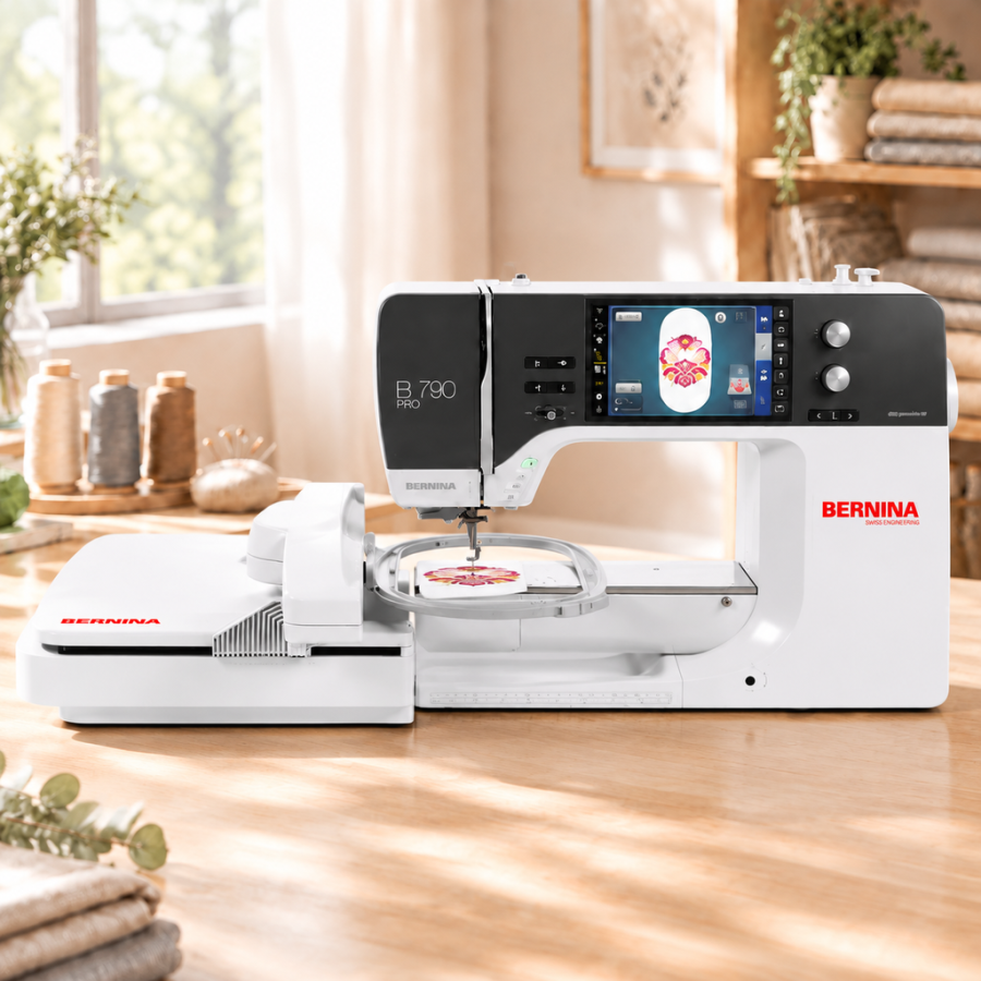 Швейно-вышивальная машина Bernina 790 PRO — швейная техника