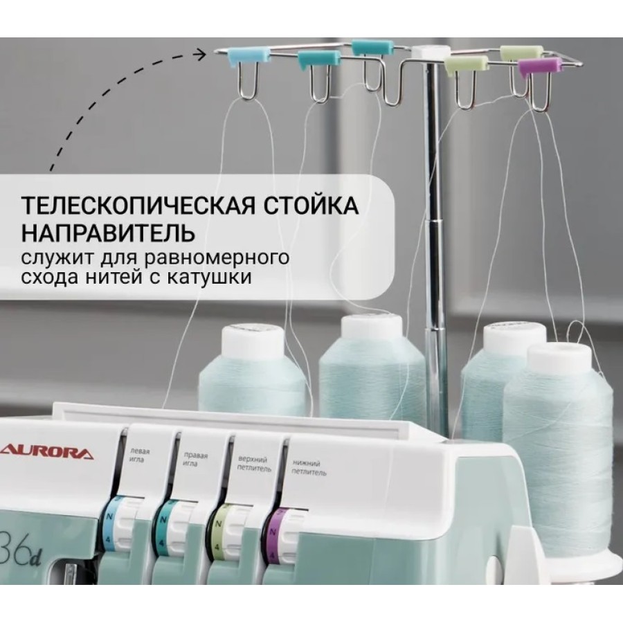 Оверлок Aurora 636d