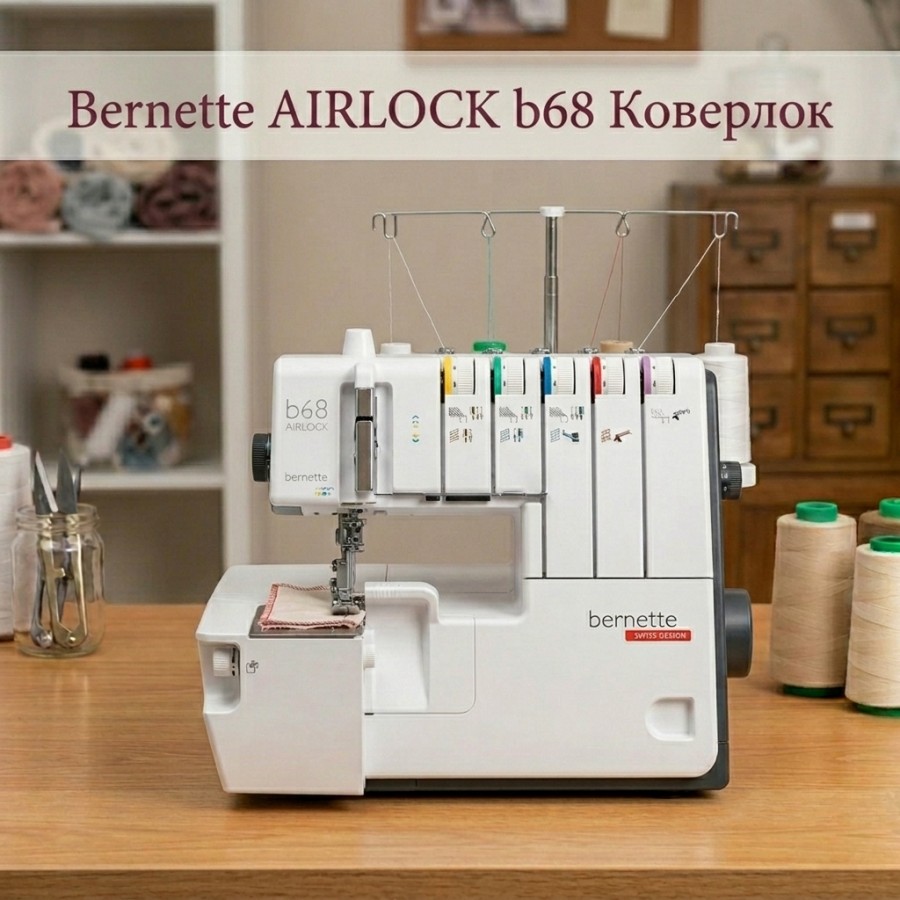 Коверлок Bernette AIRLOCK b68 — Коверлоки