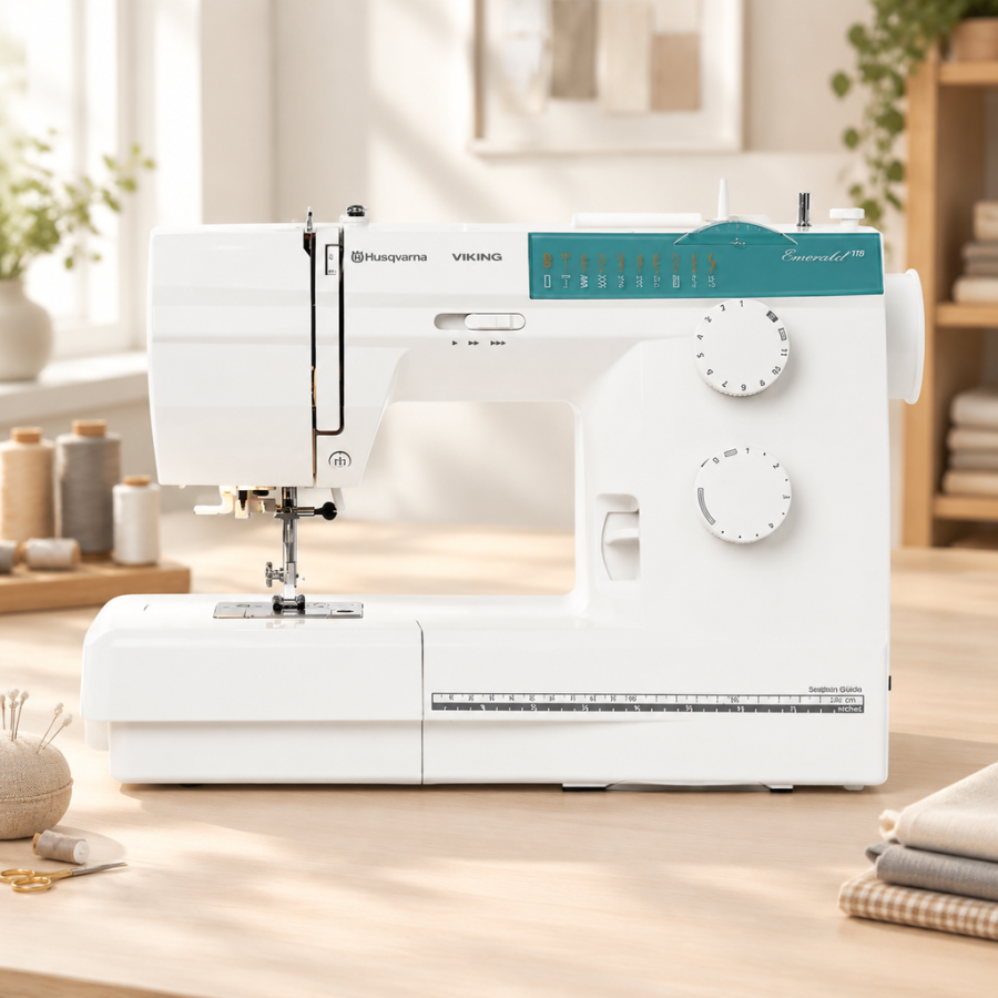 Швейная машина Husqvarna Emerald 118 — швейная техника
