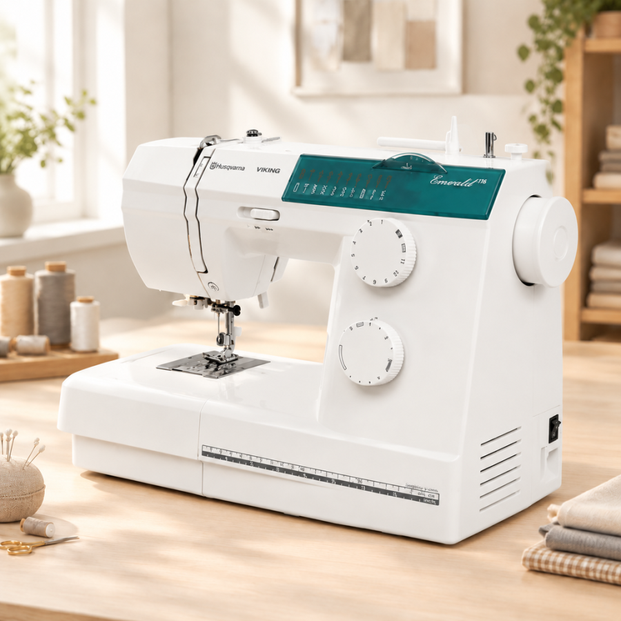 Швейная машина Husqvarna Emerald 118 — швейная техника Швейная машина Husqvarna Emerald 118 — швейная техника
