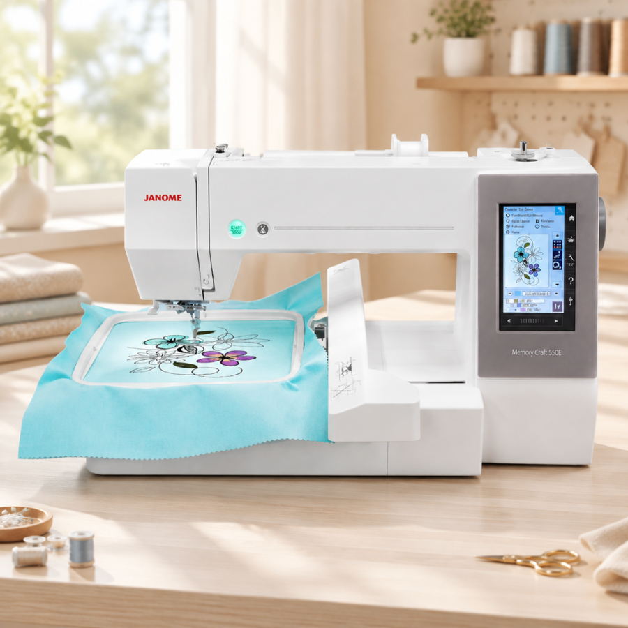 Вышивальная машина Janome Memory Craft 550E — Вышивальные машины