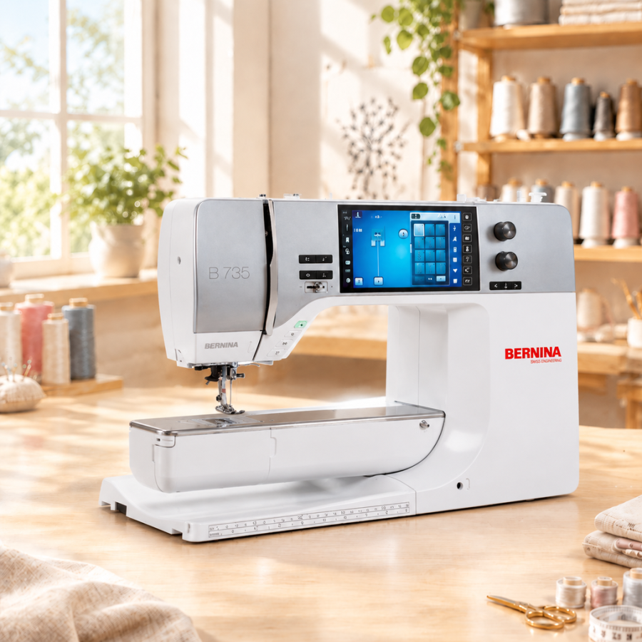 Швейно-вышивальная машина Bernina 735 Pro — швейная техника