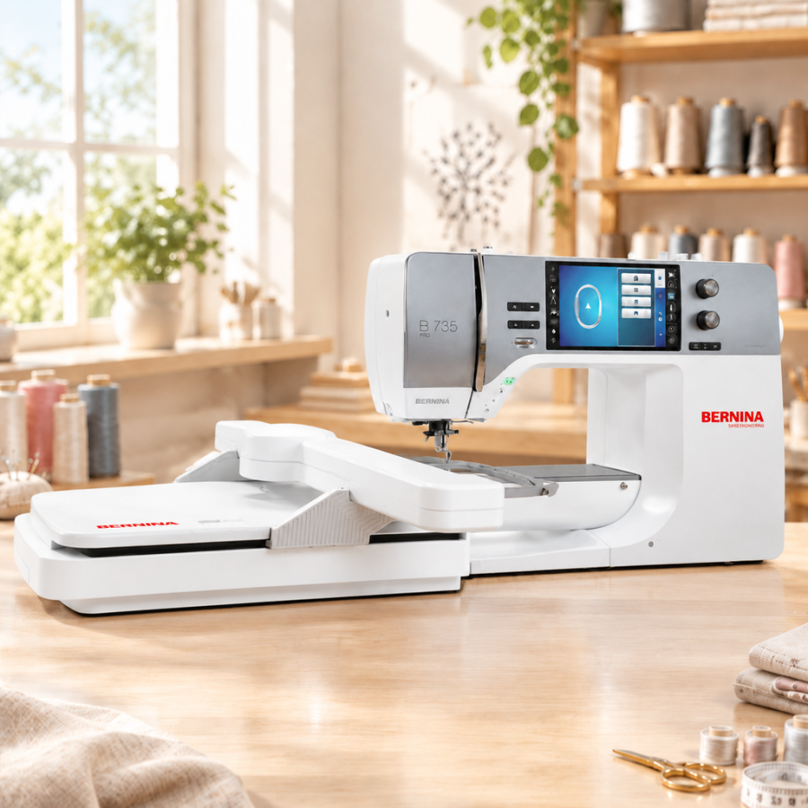 Швейно-вышивальная машина Bernina 735 Pro — швейная техника