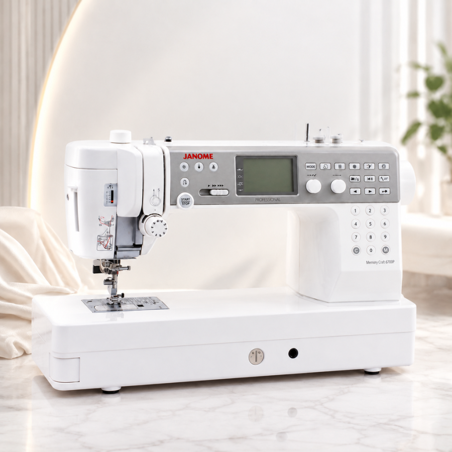 Швейная машина JANOME Memory Craft 6700P — швейная техника Швейная машина JANOME Memory Craft 6700P — швейная техника