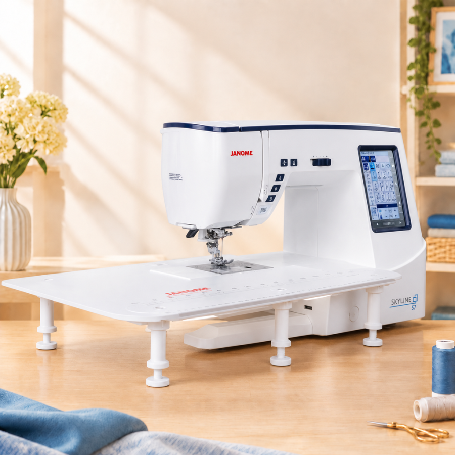 Швейная машина Janome SkyLine S7 — швейная техника