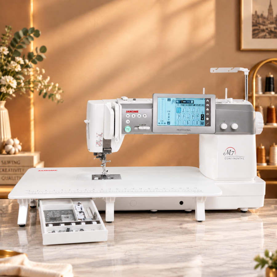 Швейная машина JANOME CONTINENTAL M8 Professional — швейная техника