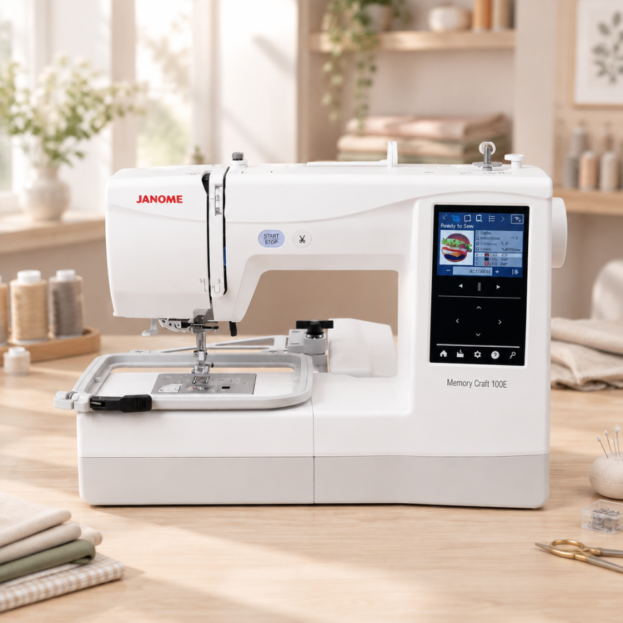 Вышивальная машина Janome Memory Craft 100e — Вышивальные машины