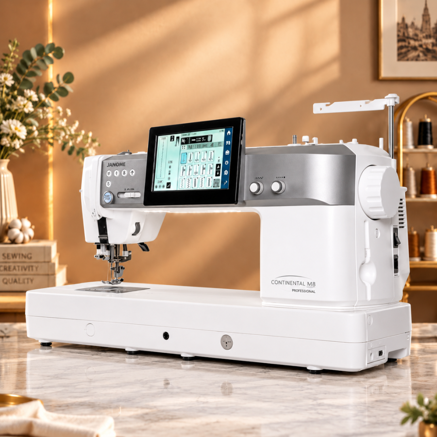 Швейная машина JANOME CONTINENTAL M8 Professional — швейная техника