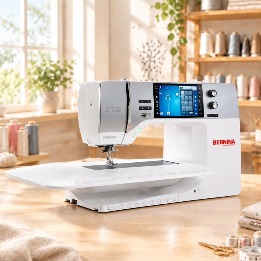 Швейно-вышивальная машина Bernina 735 Pro — швейная техника