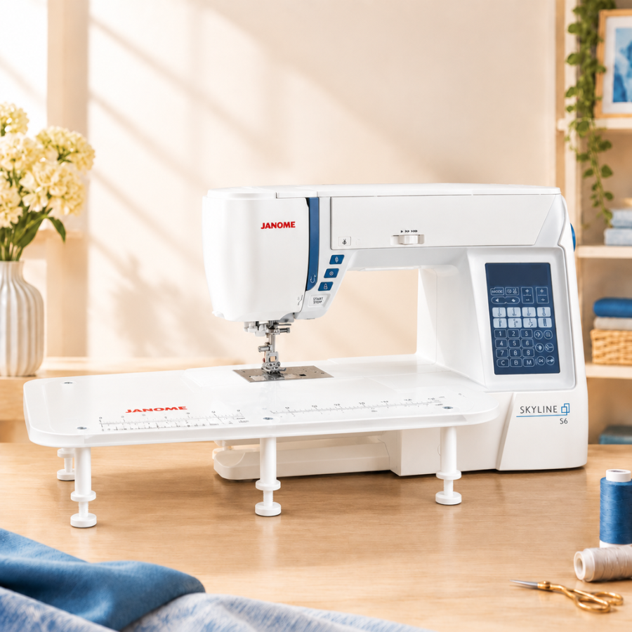 Швейная машина Janome Skyline S6 — швейная техника
