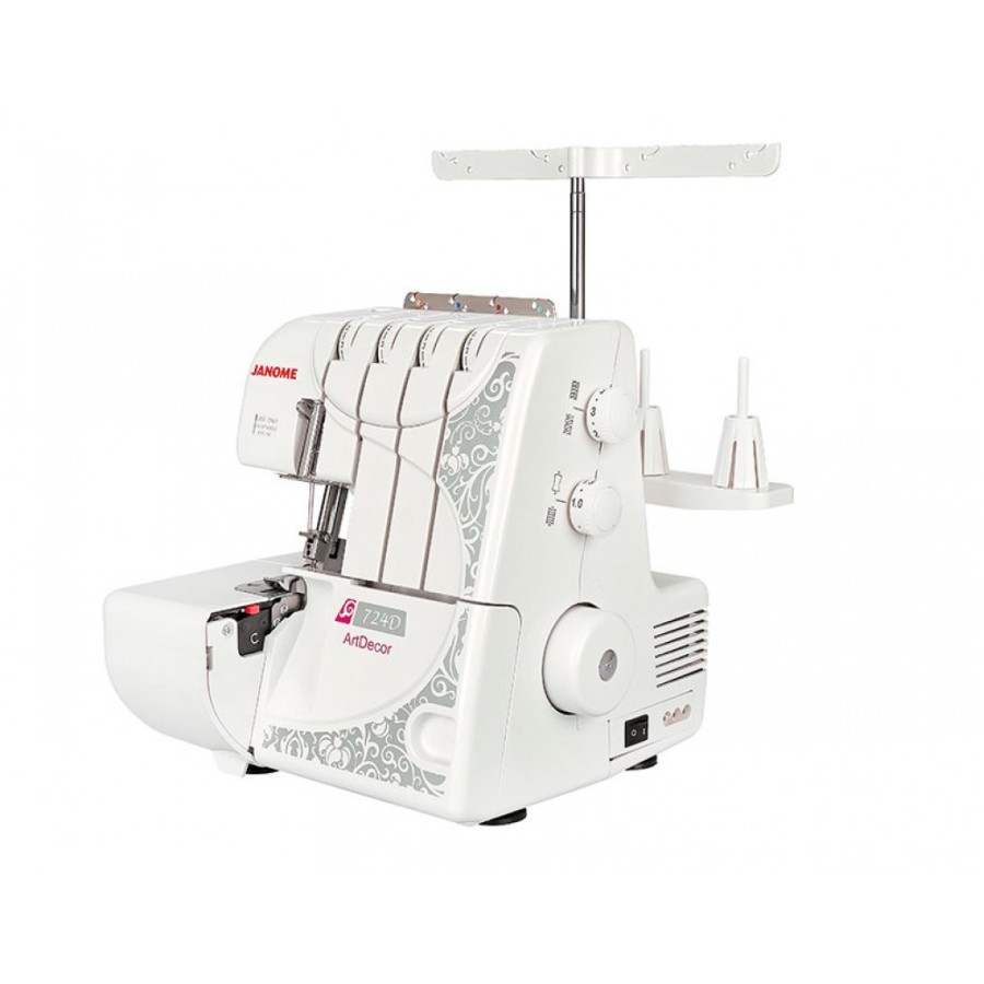 Оверлок Janome ArtDecor 724D — швейная техника