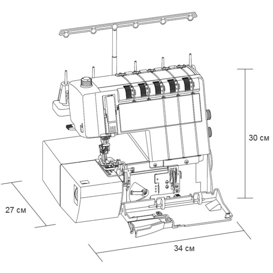 Kоверлок Aurora 5000D Kоверлок Aurora 5000D