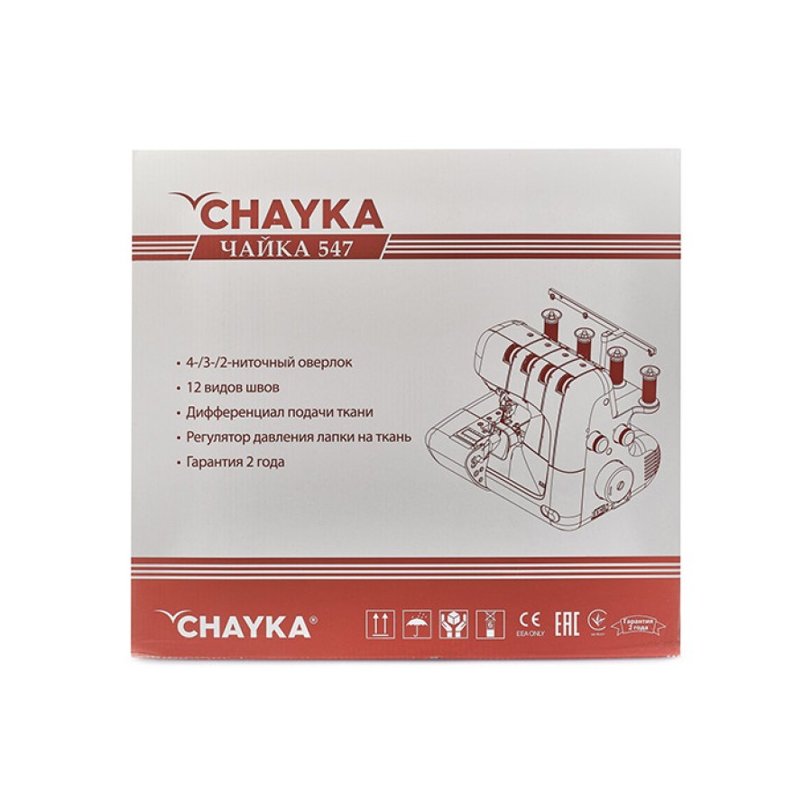 Оверлок CHAYKA 547 Оверлок CHAYKA 547