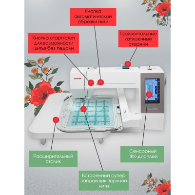Вышивальная машина Janome Memory Craft 550E